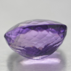 42.64ct  Améthyste Taille Ovale avec Damier