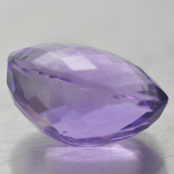 24.38ct Amethyst Oval Schnitt mit Schachbrett