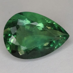 9.56ct Fluorite Taille Poire