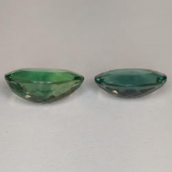 9.51ct Fluorit Oval Schnitt