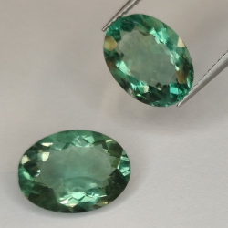 9.88ct Fluorite Oval Cut