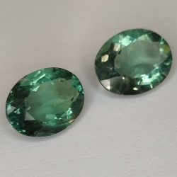 9.88ct Fluorit Oval Schnitt