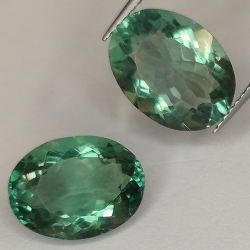 9.88ct Fluorite Oval Cut