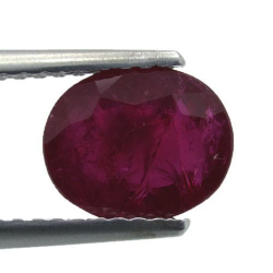 1.75ct Ruby Oval Cut