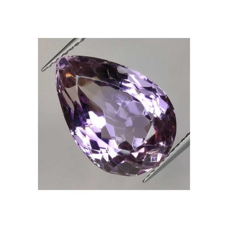 12.59ct Ametista Faccettato Goccia