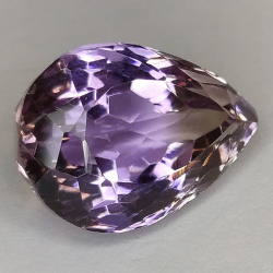 12.59ct Ametista Faccettato Goccia