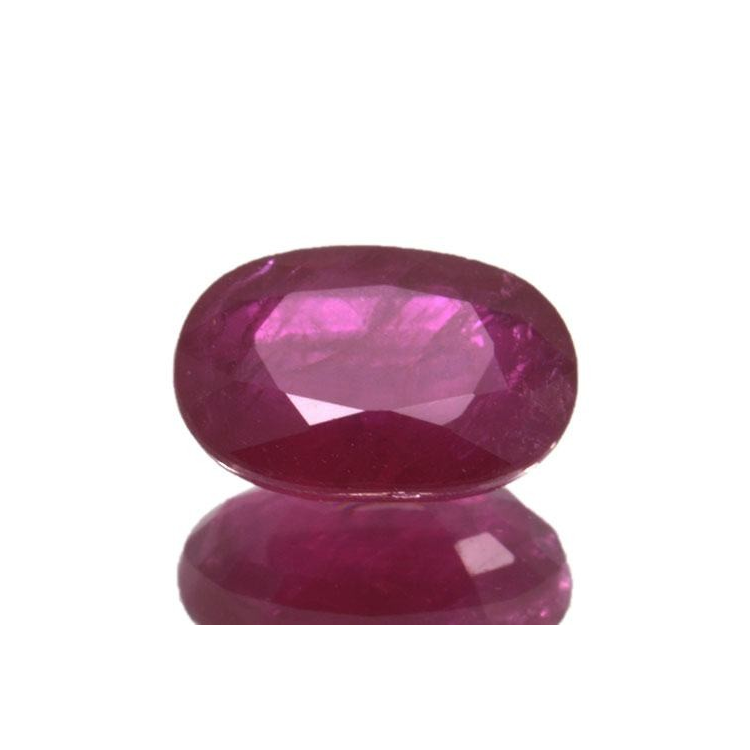 1.04ct Ruby Oval Cut 7.00x5.00mm