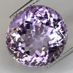 11.05ct Ametista Faccettato Ovale 14.21x14.80mm