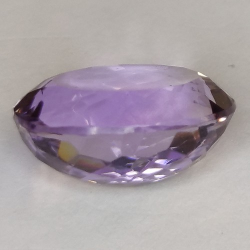 9.98ct Ametista Faccettato Ovale 15.48x12.97mm