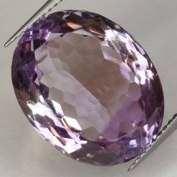 17.51ct Amethyst Oval Schnitt 18.56x14.62mm