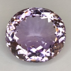 23.95ct Amethyst Oval Schnitt 19.35x17.45mm