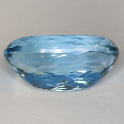 14.50ct Topacio Azul Talla Ovalada