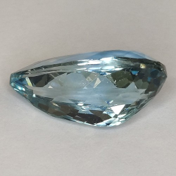 15.71ct Topazio Blu in Facetatto Goccia