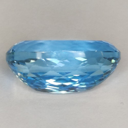 11.51ct Topacio Azul Talla Ovalada