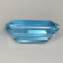 14.16ct Blau Topas Smaragd Schnitt