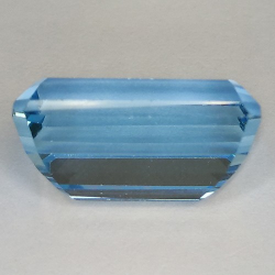 16.80ct Blau Topas Smaragd Schnitt