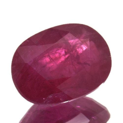 1.13ct Ruby Oval Cut 7.10x5.10mm