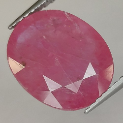 4.84ct Rubí Talla Oval