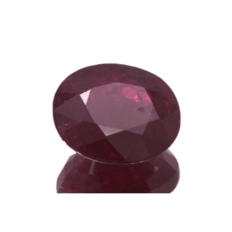 2.32ct Ruby Oval Cut