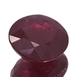 2.32ct Ruby Oval Cut