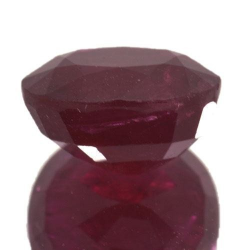 2.81ct Ruby Oval Cut