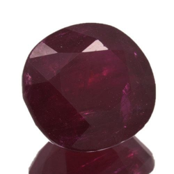 2.81ct Ruby Oval Cut