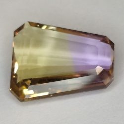 5.09ct Ametrin Fancy Schnitt