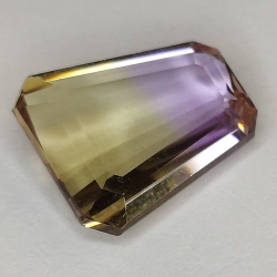 5.09ct Ametrin Fancy Schnitt