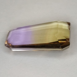 5.09ct Ametrin Fancy Schnitt