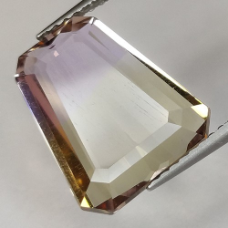 5.09ct Ametrin Fancy Schnitt