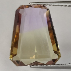 5.09ct Ametrin Fancy Schnitt