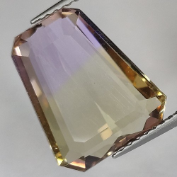 5.09ct Ametrin Fancy Schnitt