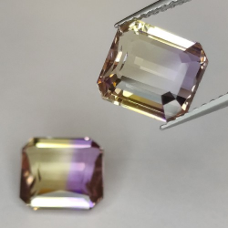 6.24ct Amétrine Taille Émeraude