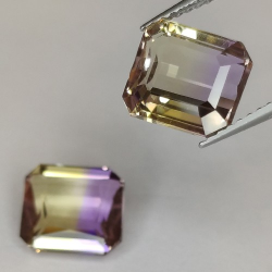 6.24ct Amétrine Taille Émeraude