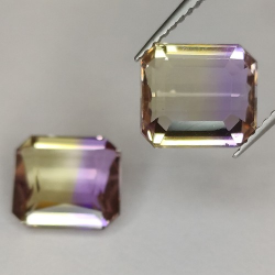 6.24ct Ametrine Emerald Cut