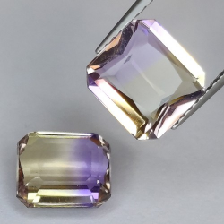 6.24ct Ametrine Emerald Cut