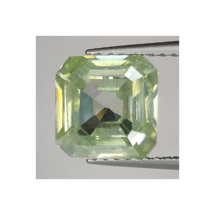 2.49ct Moissanita Talla Esmeralda