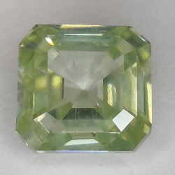 2.49ct Moissanita Talla Esmeralda