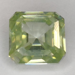 2.49ct Moissanita Talla Esmeralda