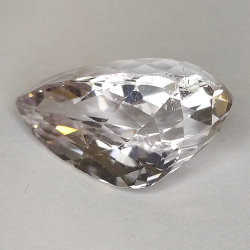 8.23ct Kunzit Birne Schnitt