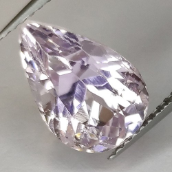 4.66ct Kunzite Taille Poire