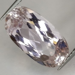 6.29ct Kunzita Talla Oval