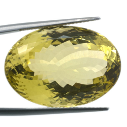 38,48ct. Lemon Quartz Oval cut