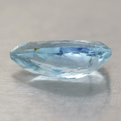 8.35ct Aquamarin Birne Schnitt