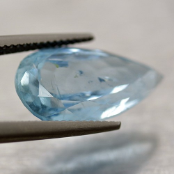 8.35ct Aquamarine Pear Cut