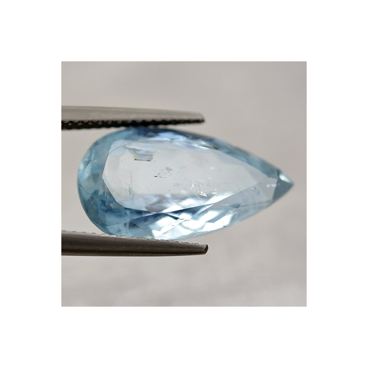 8.35ct Aquamarin Birne Schnitt