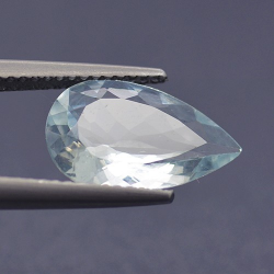 2.49ct Aquamarine Pear Cut