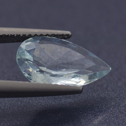 2.49ct Aquamarine Pear Cut