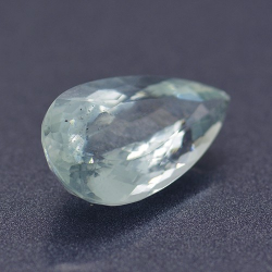 5.40ct Aquamarin Birne Schnitt