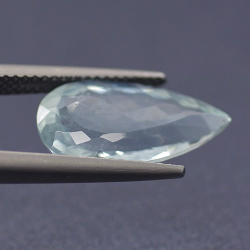 5.40ct Aquamarine Pear Cut